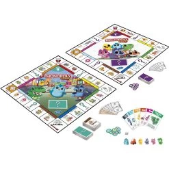 Hasbro Gaming Monopoly Junior 2-in-1 Board Game -Children's Toy Store monopolyjunior5
