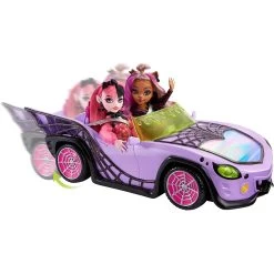 Monster High Ghoul Mobile Toy Car With Pet -Children's Toy Store monster high ghoul mobile toy car with pet 651308
