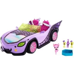 Monster High Ghoul Mobile Toy Car With Pet