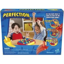 Hasbro Gaming Perfection Board Game 2023 -Children's Toy Store perfectiongame3