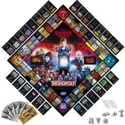 Hasbro Gaming Stranger Things Monopoly -Children's Toy Store strangerthingsmonopoly4