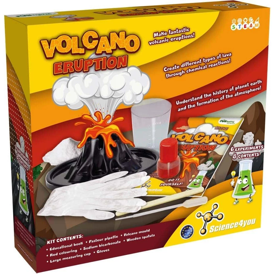 Science4You Volcano Eruption STEM Set 4 Science4You Volcano Eruption STEM Set - Image 2